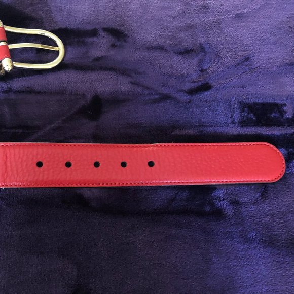 AUTHENTIC Gucci Original Canvas Leather Belt: Size M/L - Picture 8 of 11